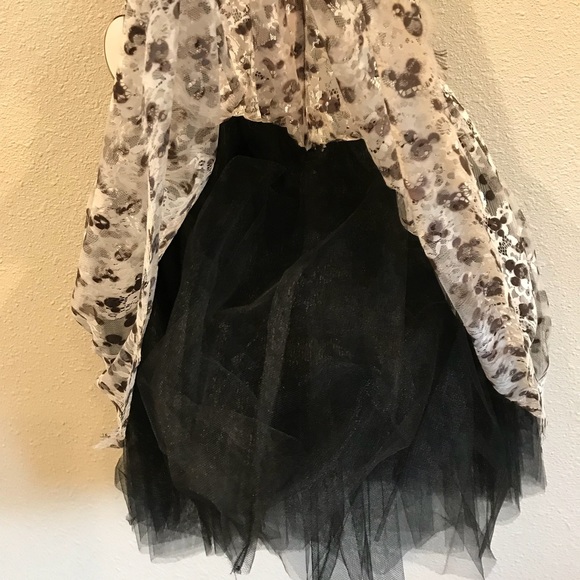 Disney Tutu Couture Minnie Mouse Lace Dress - Picture 5 of 8